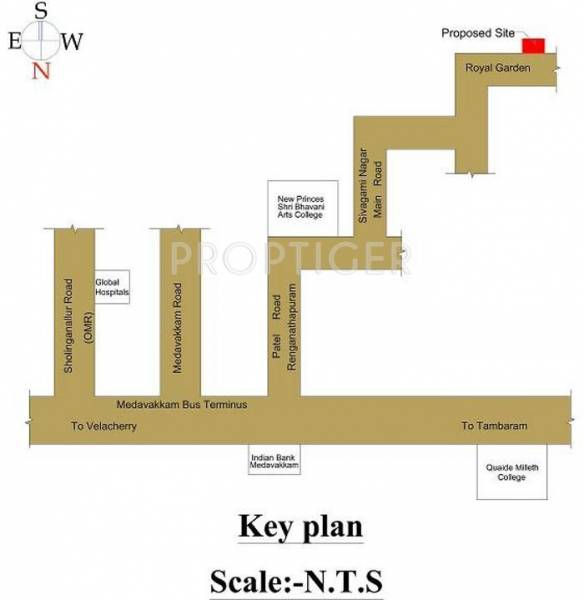 Images for Location Plan of SBA Associates Maarvel Garden