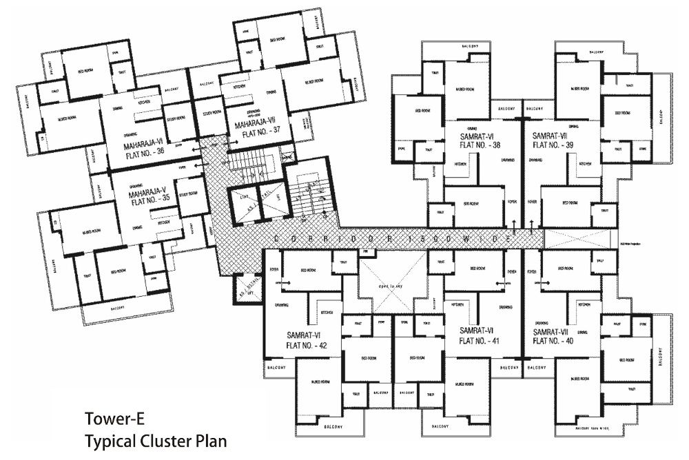 Images for Cluster Plan of Gaursons Gaur Global Village