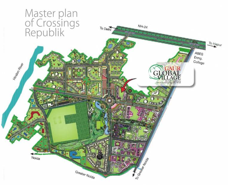 Images for Master Plan of Gaursons Gaur Global Village