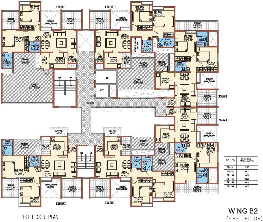 aum sanskruti housing casa imperia ph 2 Images for Cluster Plan of Sanskruti Casa Imperia 2
