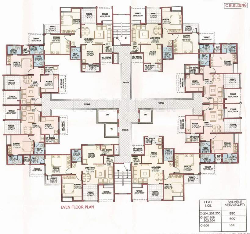aum sanskruti housing casa imperia ph 2 Images for Cluster Plan of Sanskruti Casa Imperia 2