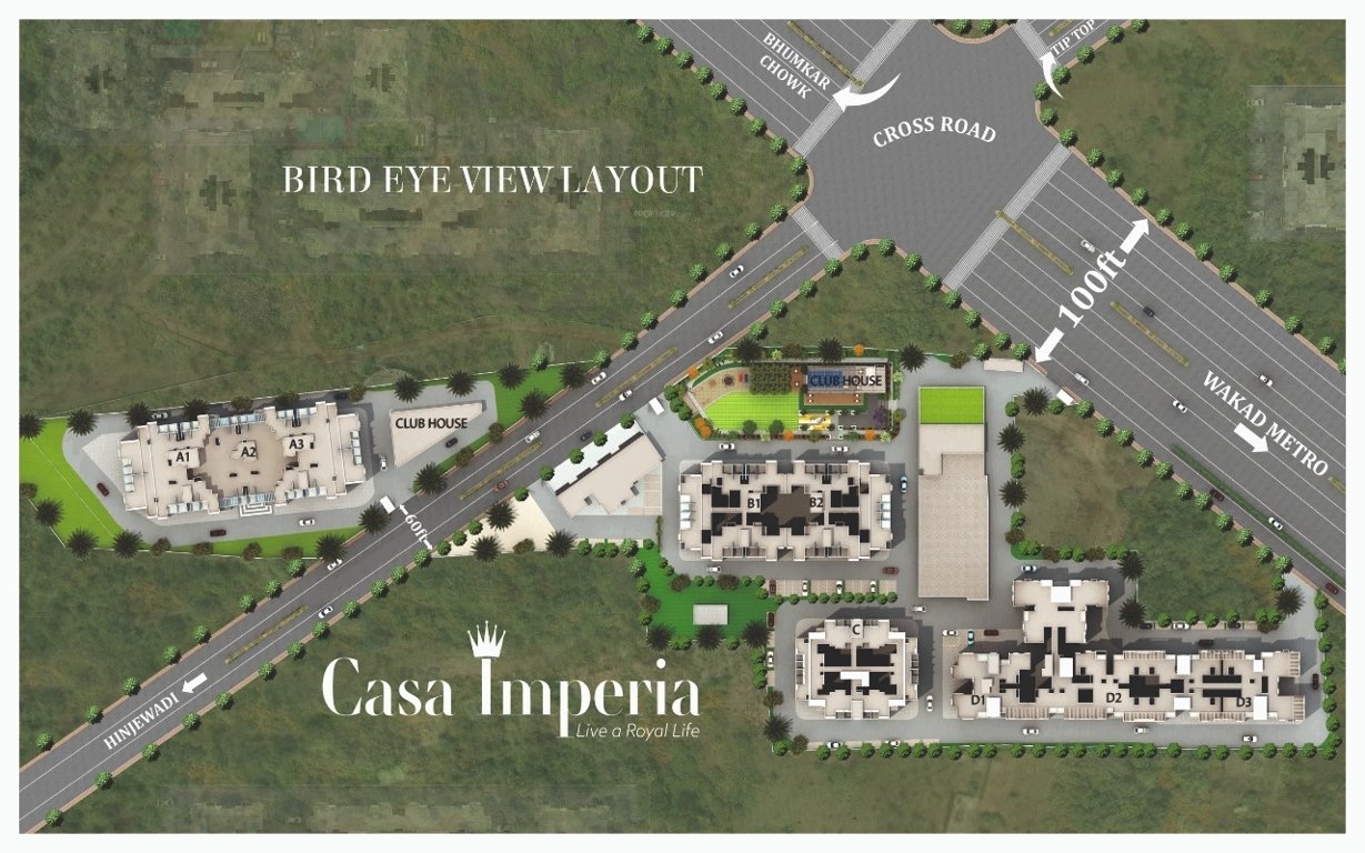 aum sanskruti housing casa imperia ph 2 Layout Plan
