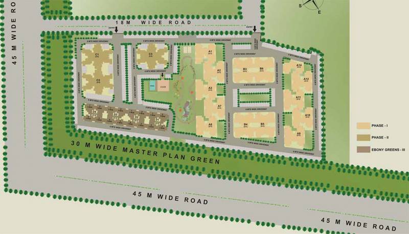 Images for Site Plan of Sare Homes Gurgaon Ebony Greens