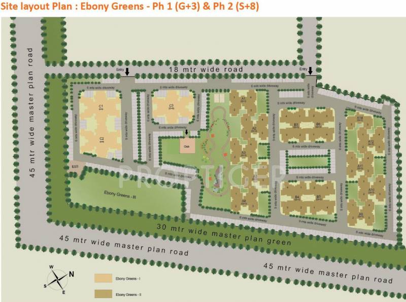 Images for Layout Plan of Sare Homes Gurgaon Ebony Greens