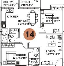  sarovar Block A Cluster Plan