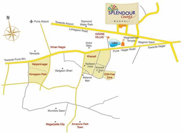 Images for Location Plan of PS Developers Splendour County