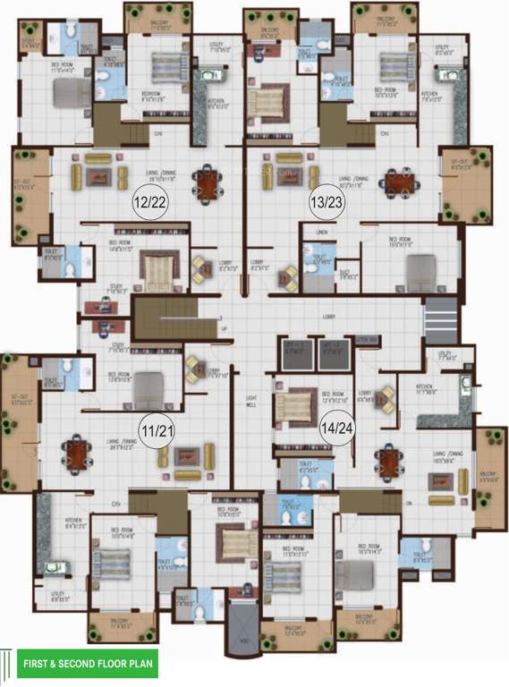 chimes Images for Cluster Plan of Century Chimes