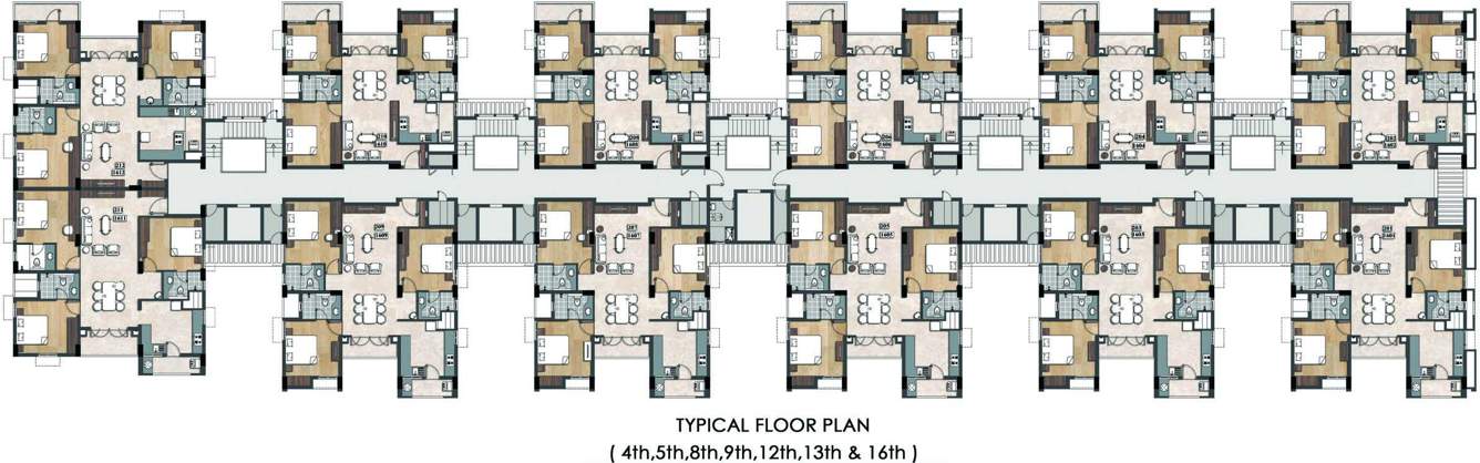  horizon residences Images for Cluster Plan of Tulive Horizon Residences