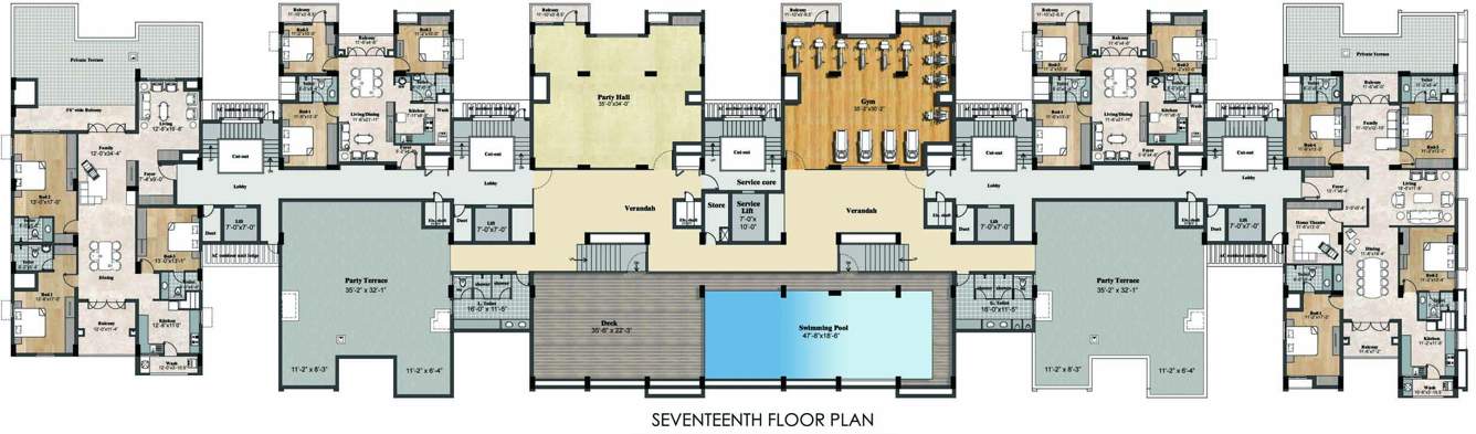  horizon residences Images for Cluster Plan of Tulive Horizon Residences