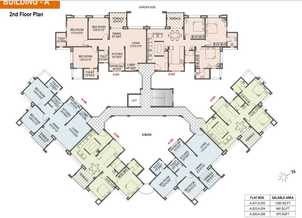 Images for Cluster Plan of Chirag Grande View 7