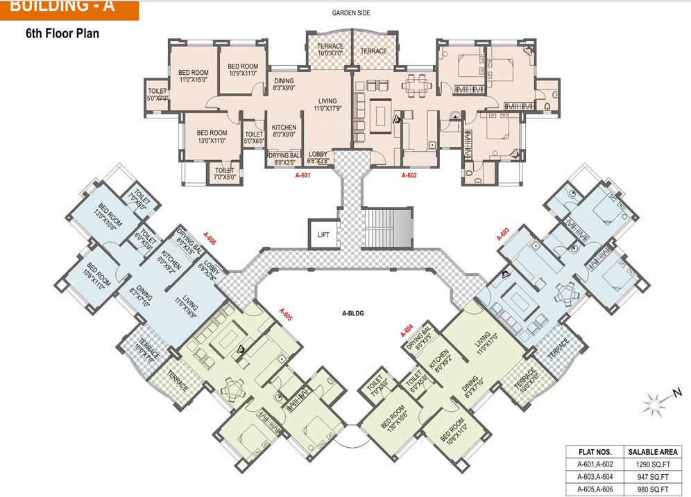 Images for Cluster Plan of Chirag Grande View 7