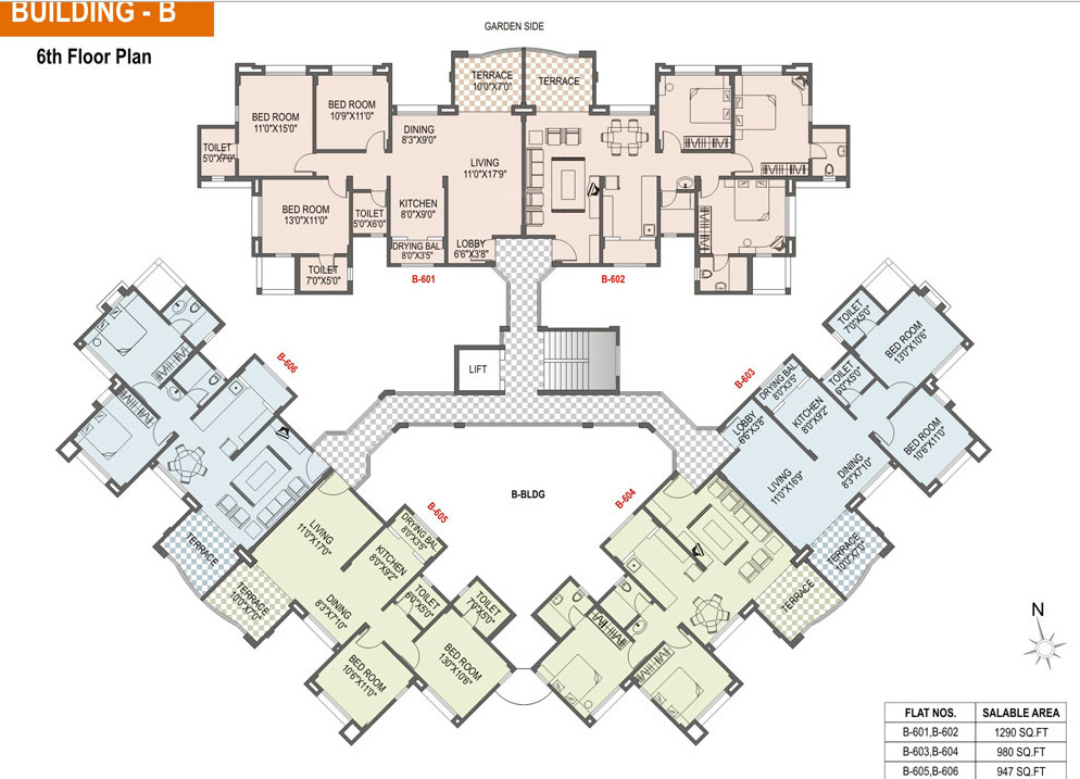 Images for Cluster Plan of Chirag Grande View 7