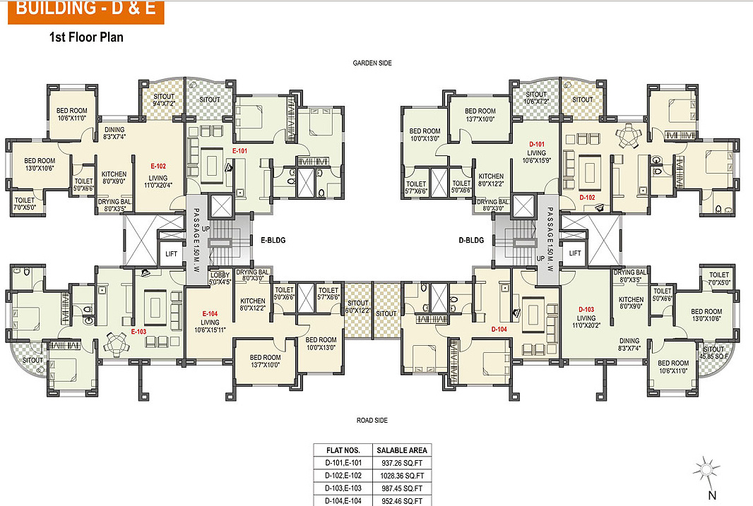 Images for Cluster Plan of Chirag Grande View 7