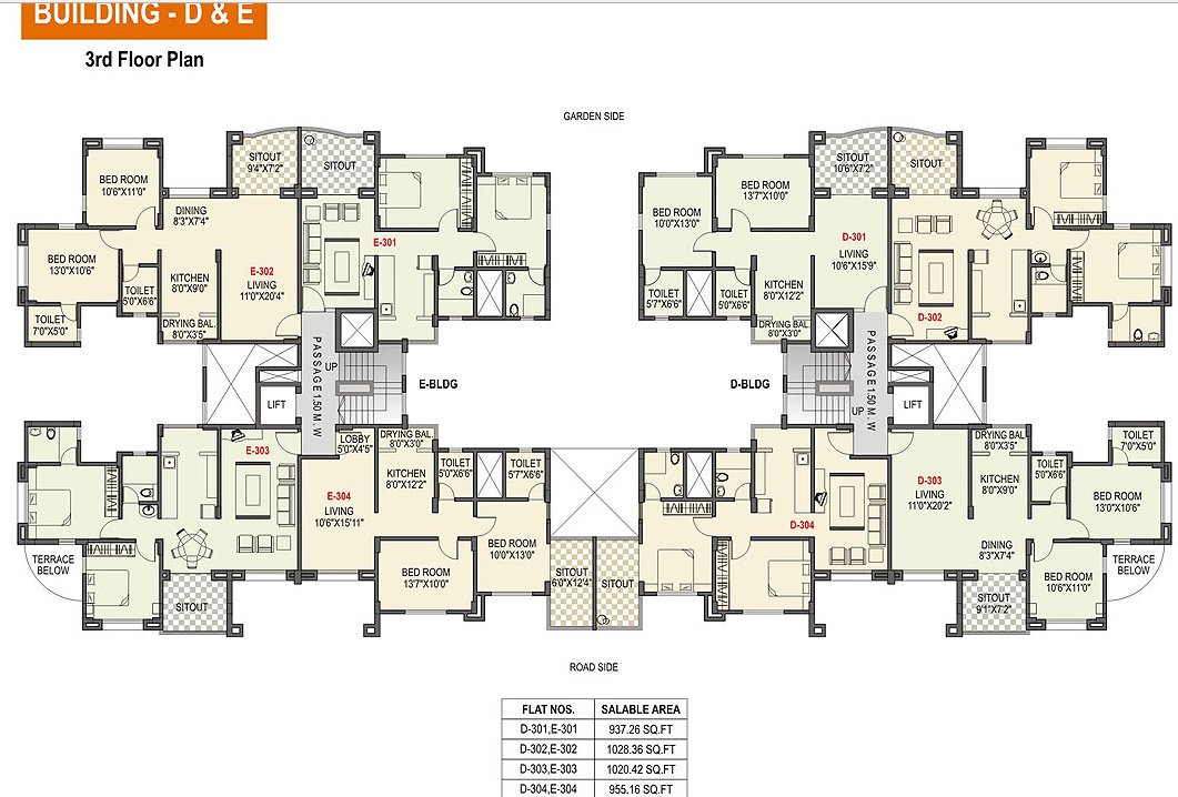 Images for Cluster Plan of Chirag Grande View 7