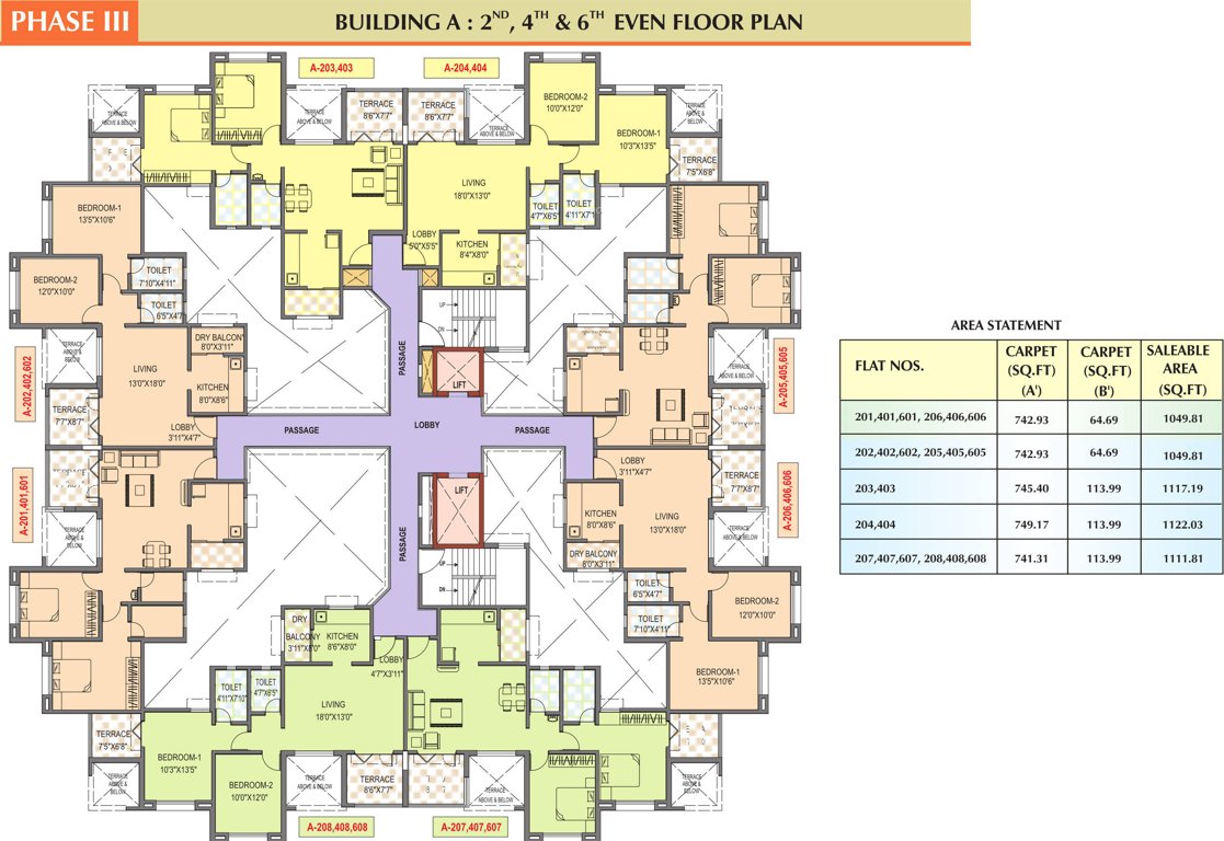 Images for Cluster Plan of Chirag Grande View 7