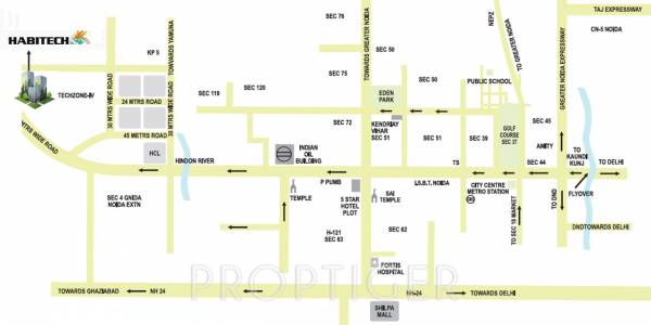 Images for Location Plan of Habitech Spectrum