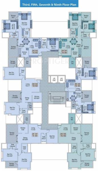 Images for Cluster Plan of Karan Tej Arista