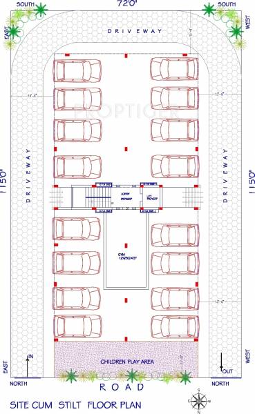 gl-developers aqua Aqua Cluster Plan for Stilt Floor