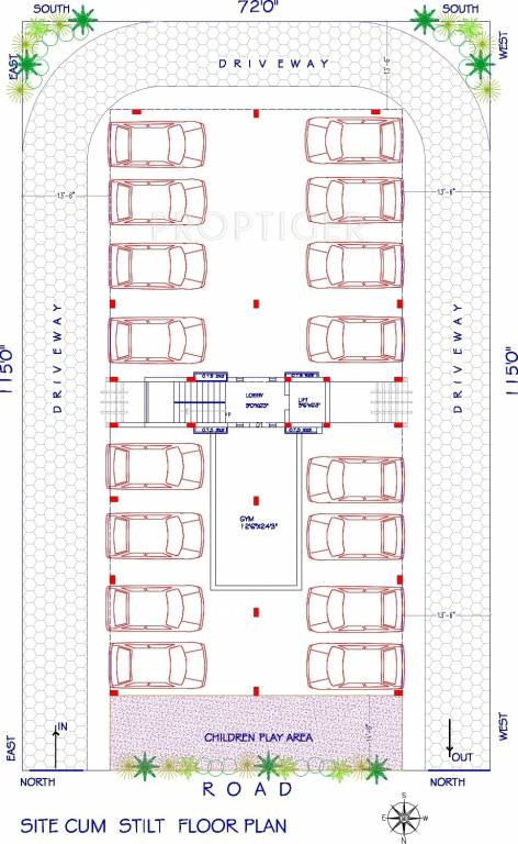 gl developers aqua Aqua Cluster Plan for Stilt Floor