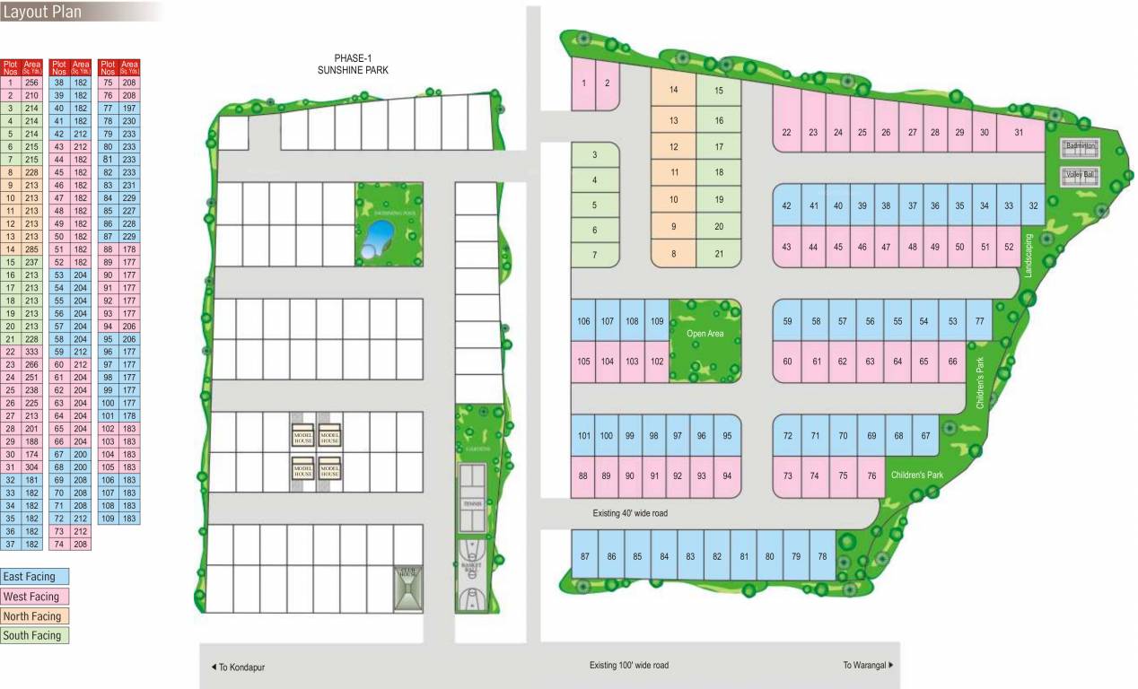 Images for Layout Plan of Modi Sunshine Park