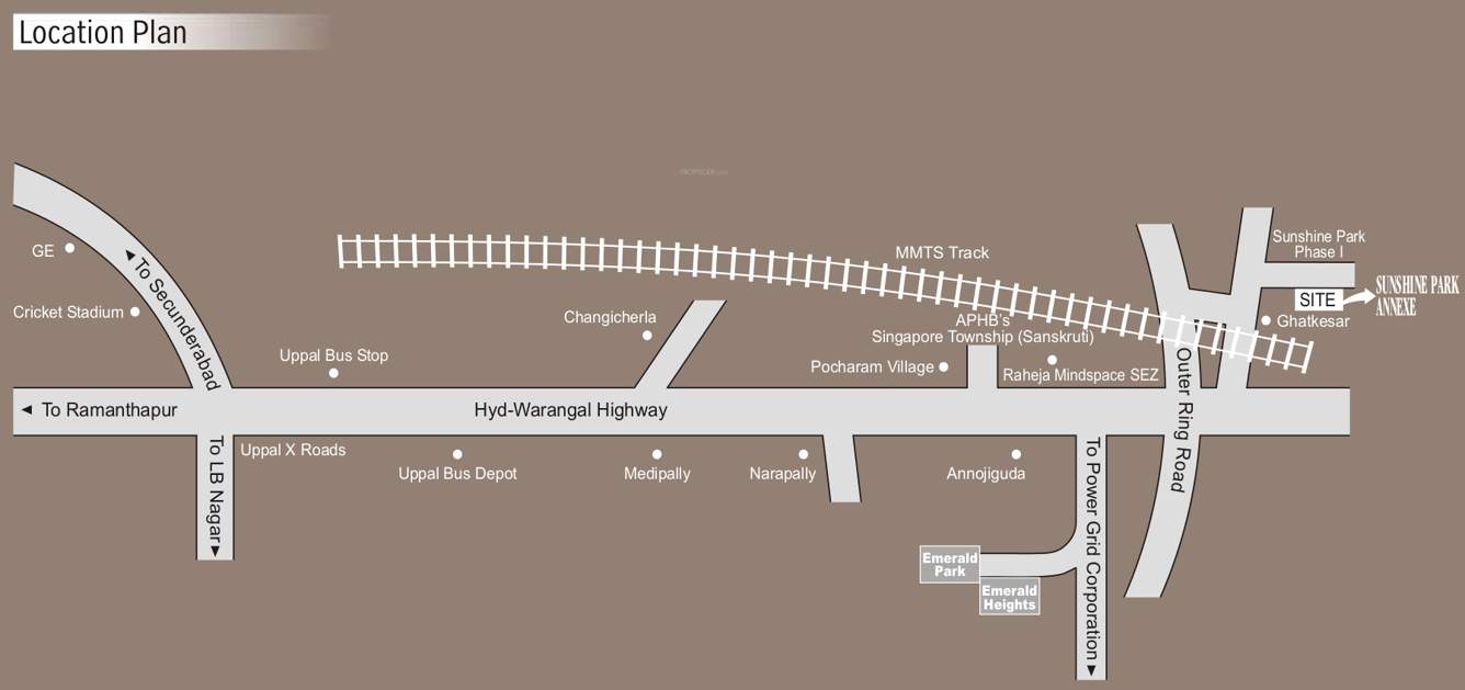 Images for Location Plan of Modi Sunshine Park