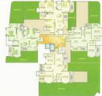 Tower A1 Podium Cluster Plan  canary Tower A1 Podium Cluster Plan