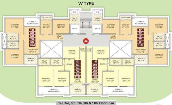 Images for Cluster Plan of Kumar Palmgrove