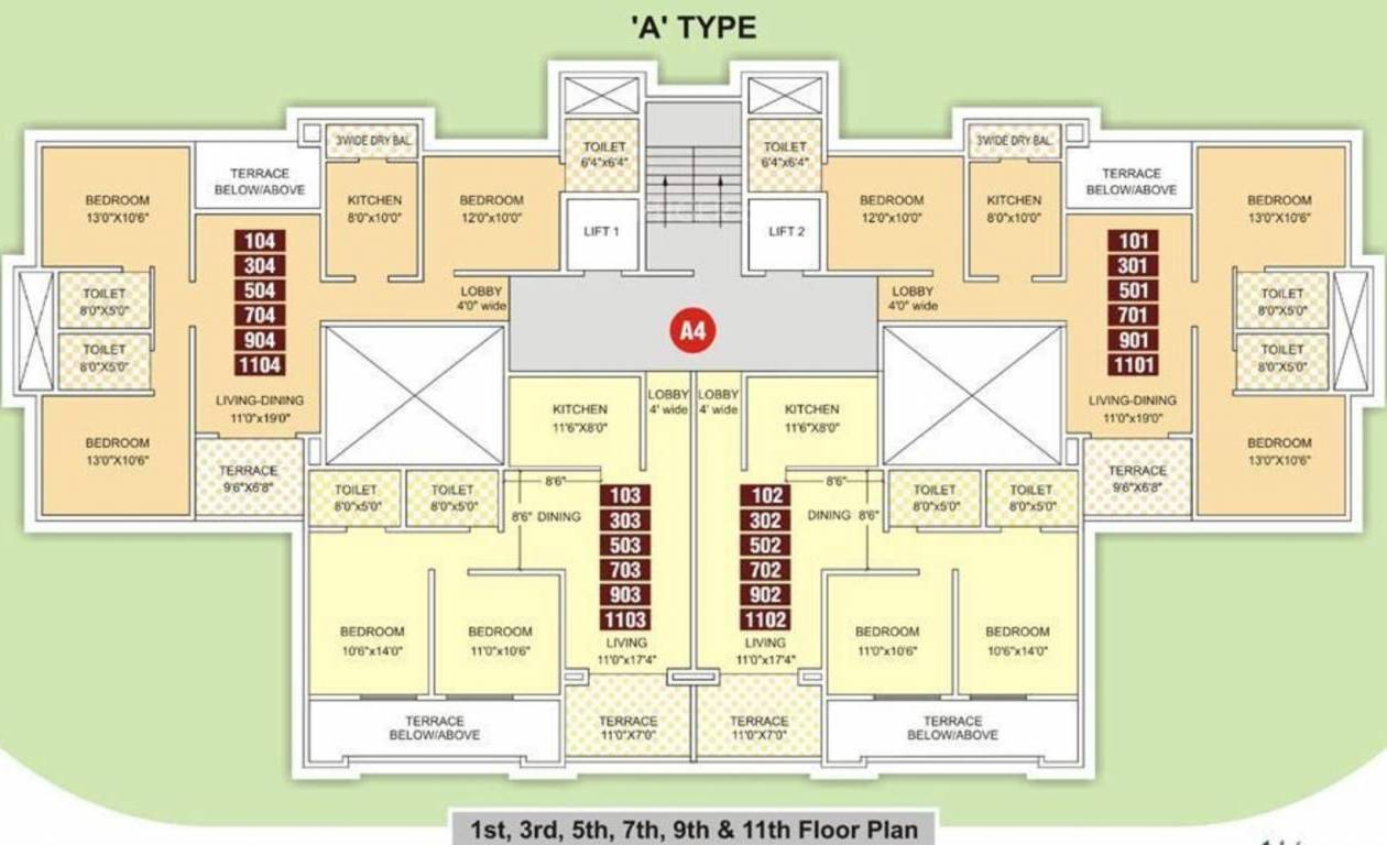 Images for Cluster Plan of Kumar Palmgrove
