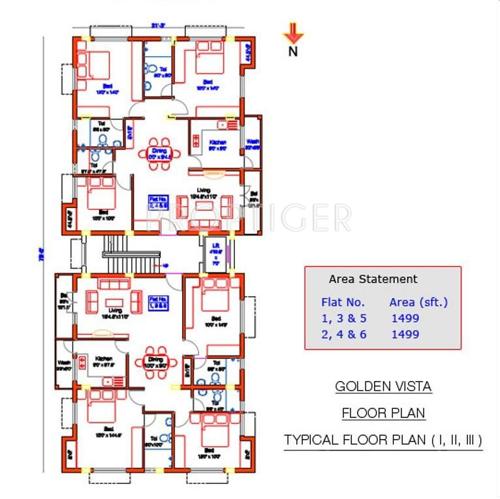 Images for Cluster Plan of Golden Vista