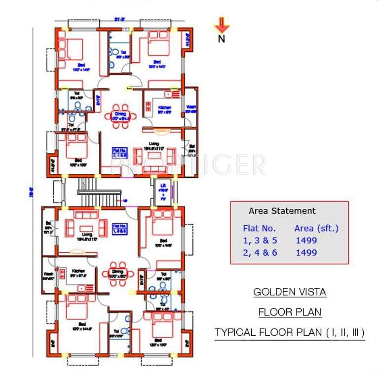 Images for Cluster Plan of Golden Vista