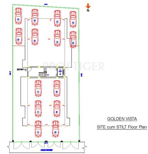 Images for Cluster Plan of Golden Vista