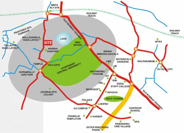 Images for Location Plan of Sree Hima Sai Lake View Towers Images for Location Plan of Sree Hima Sai Lake View Towers