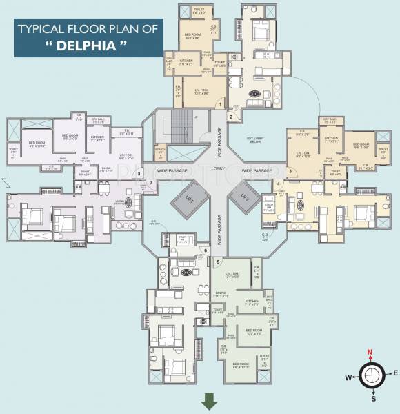  gardenia Day Lily Cluster Plan