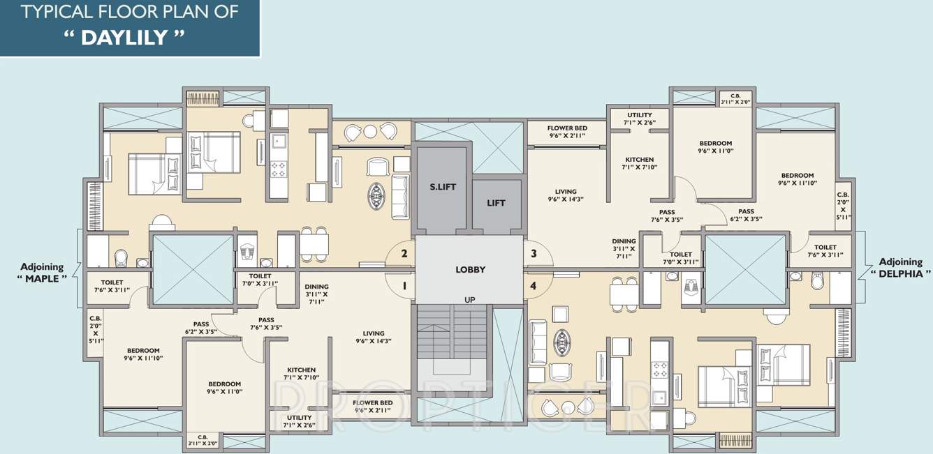  gardenia Images for Cluster Plan of Hubtown Gardenia