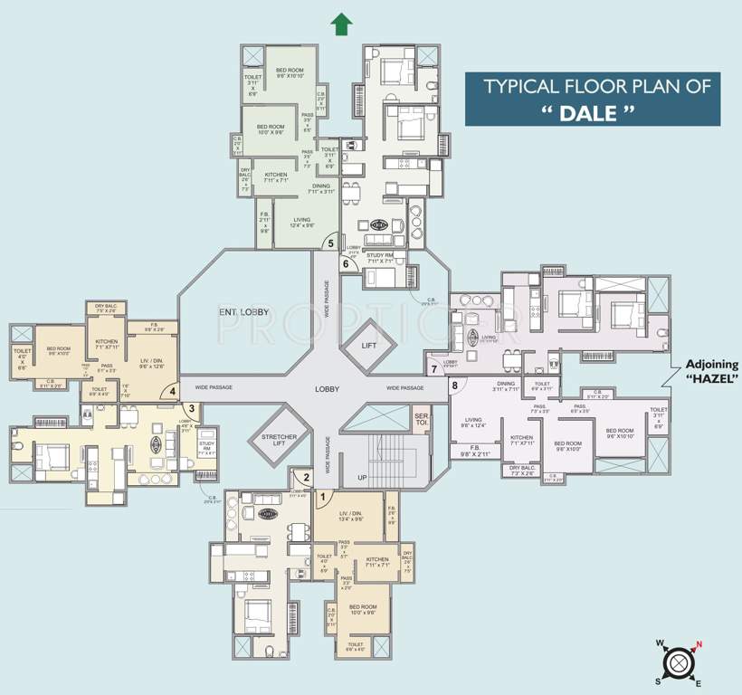  gardenia Images for Cluster Plan of Hubtown Gardenia