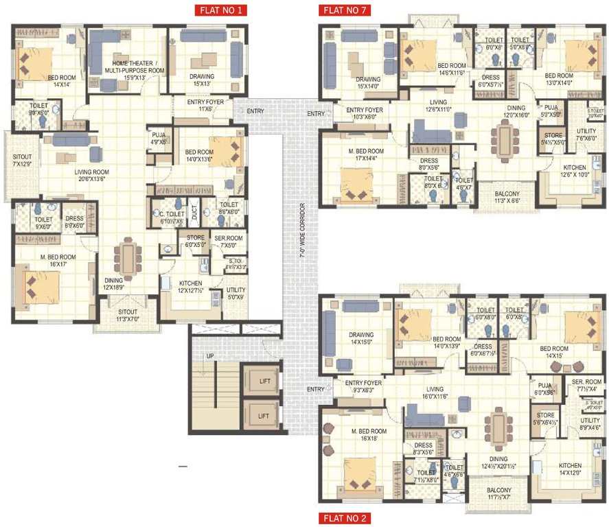 Images for Cluster Plan of BSCPL Bollineni Homes