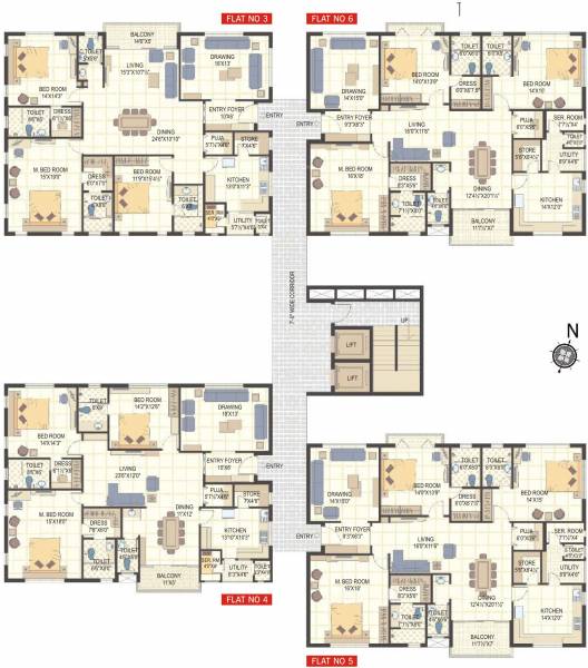 Images for Cluster Plan of BSCPL Bollineni Homes Images for Cluster Plan of BSCPL Bollineni Homes