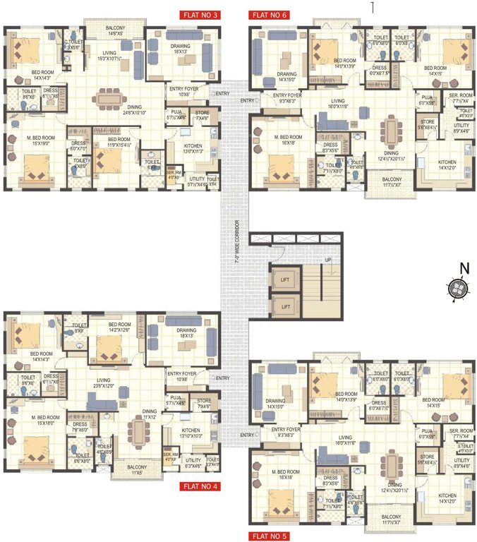 Images for Cluster Plan of BSCPL Bollineni Homes