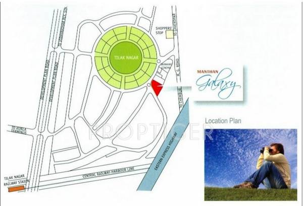 manthan-group galaxy Location Plan