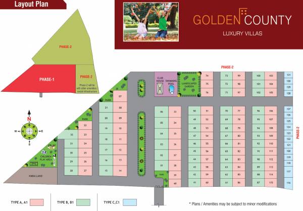Images for Layout Plan of Modi Golden County Images for Layout Plan of Modi Golden County