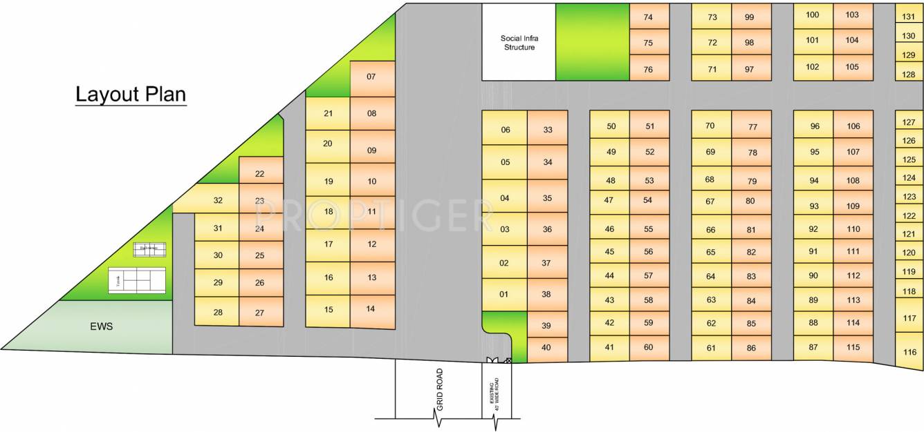 Images for Layout Plan of Modi Golden County