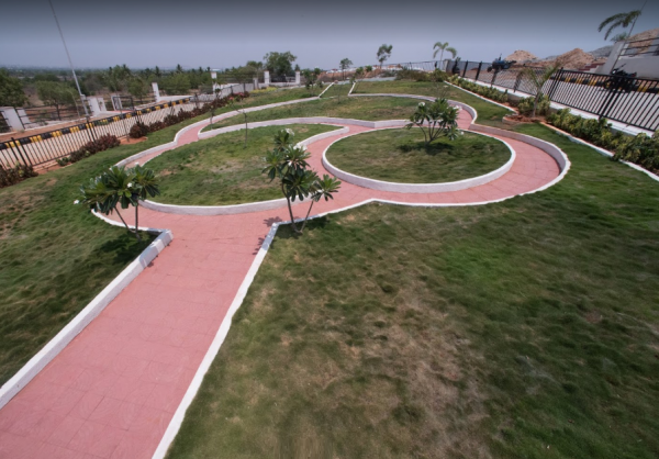 Landscaped Gardens amenities of Golden County Villa