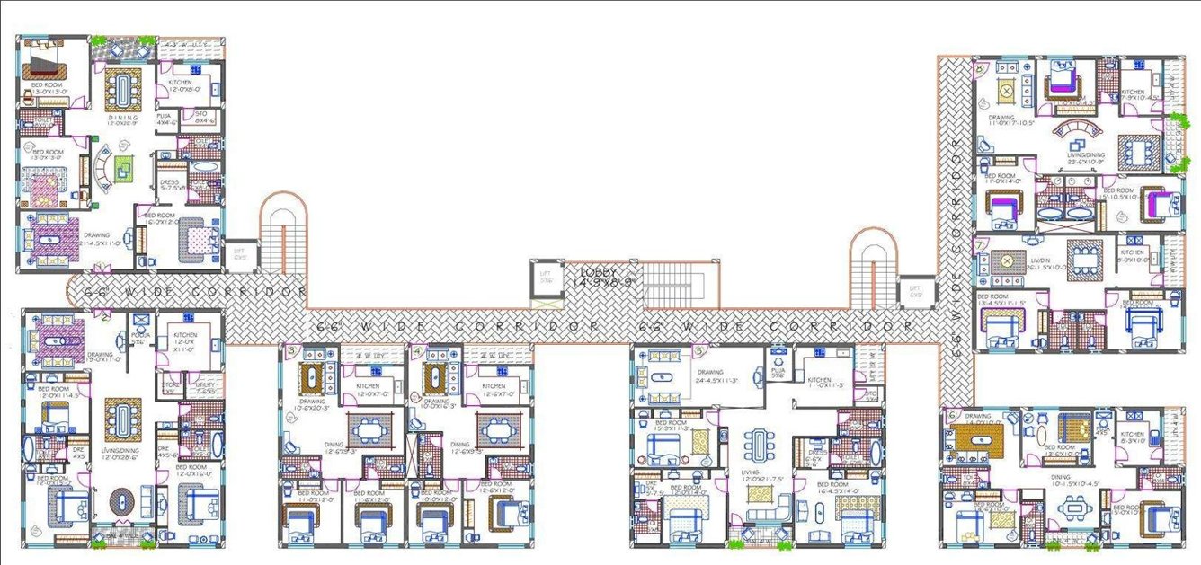 Images for Cluster Plan of Bhavya Akhila Exotica