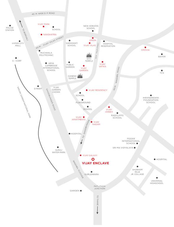  vijay enclave Location Plan