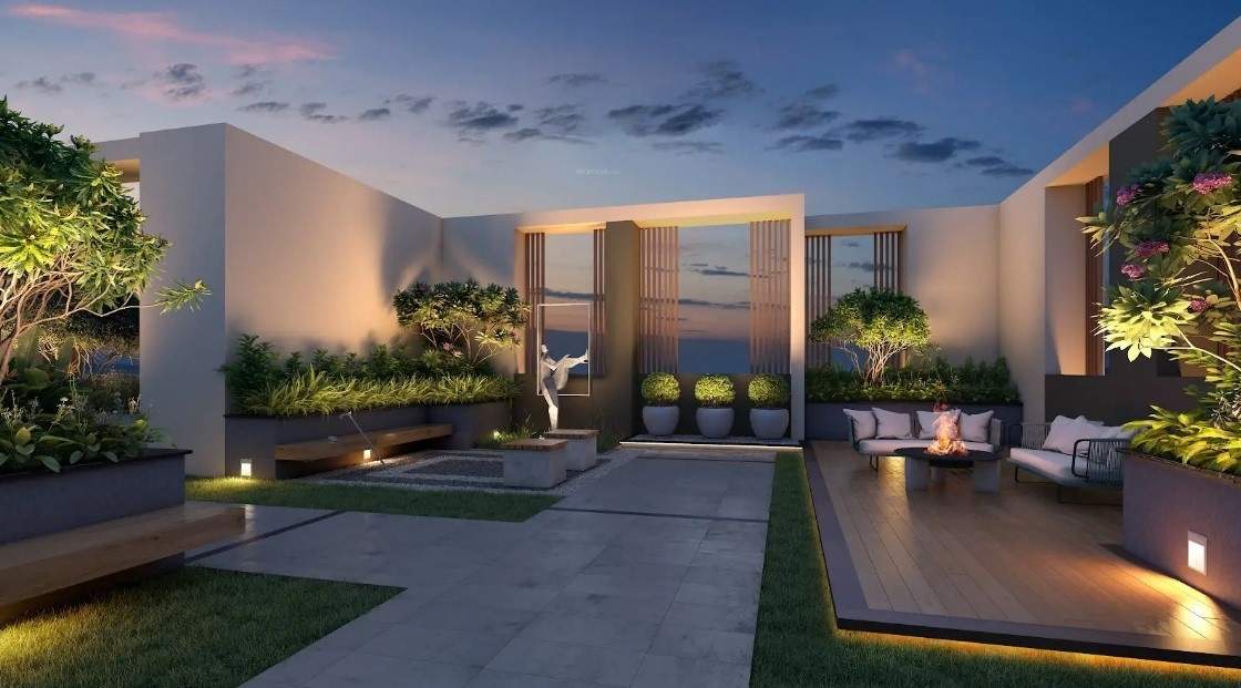  apartment Landscape Garden and Tree Planting