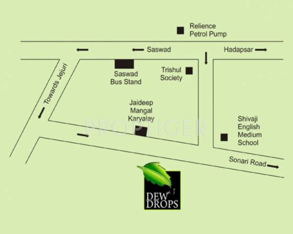 Images for Location Plan of Kolte Patil Dew Drops