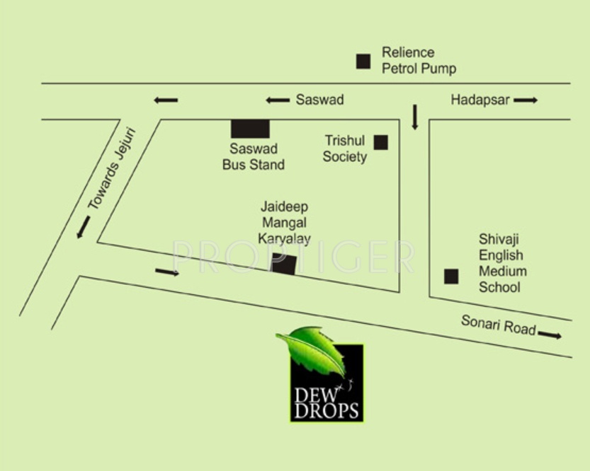 Images for Location Plan of Kolte Patil Dew Drops