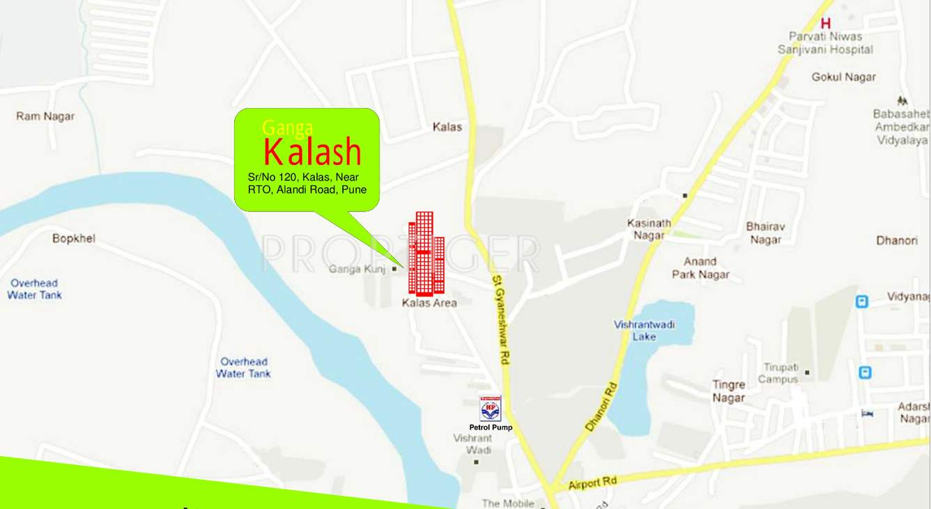 kalash Images for Location Plan of Goel Ganga Kalash