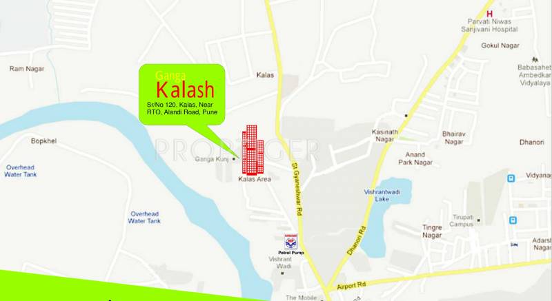  kalash Images for Location Plan of Goel Ganga Kalash