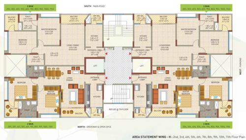 Images for Cluster Plan of DSK Garden Enclave Images for Cluster Plan of DSK Garden Enclave